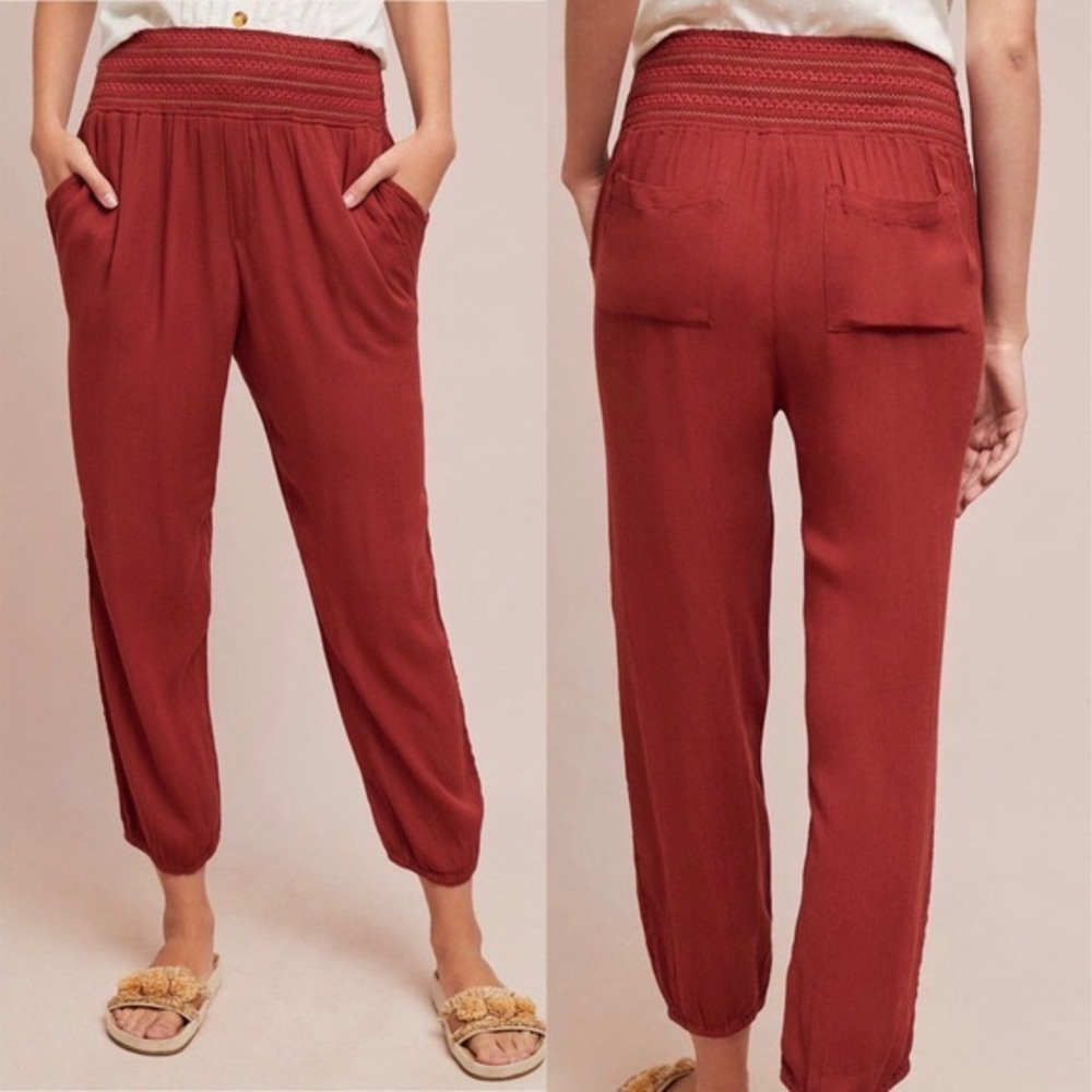 Anthropologie Flowy Pants